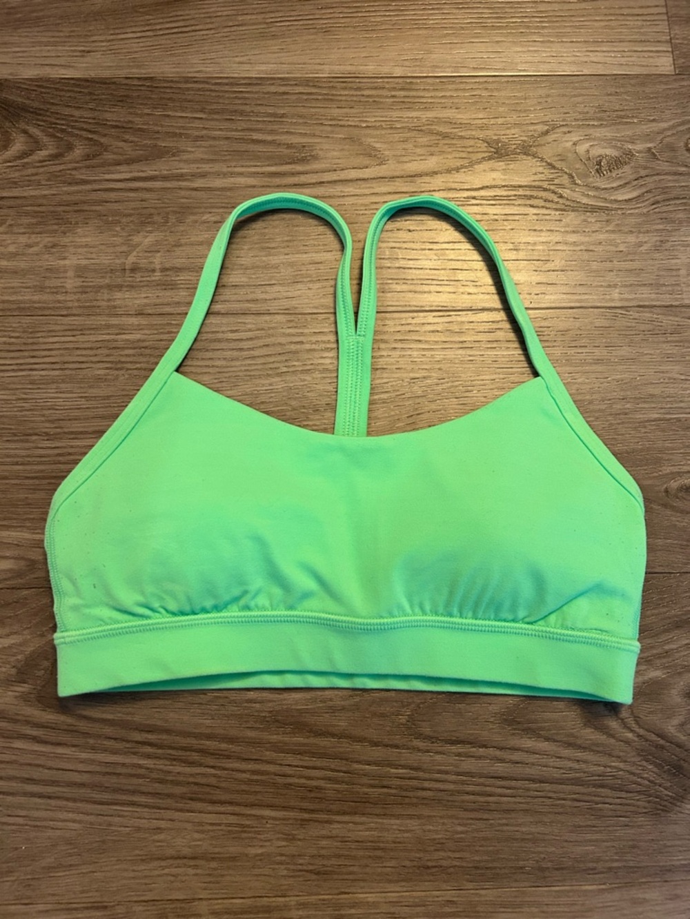 Lululemon Flow Y Bra Pistachio Green Size 6